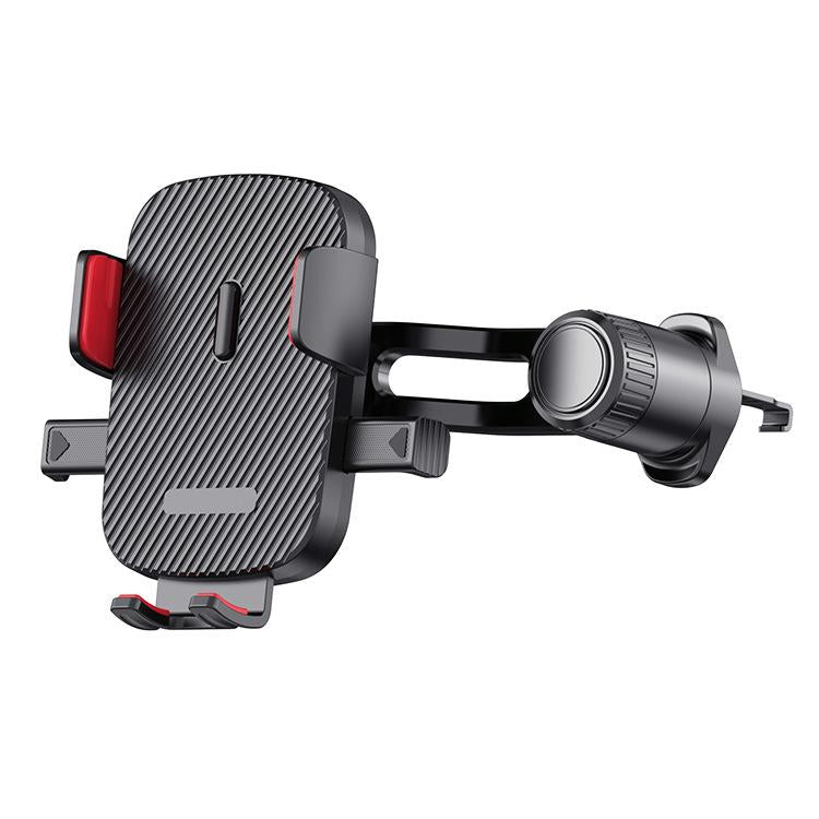 360 Rotating Car Air Conditioning Vent Mobile Phone Navigation Bracket, Clamp, 2th Extension Rod