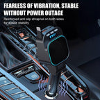 Dual Retractable Cable Car Charger Automobile Bluetooth MP3 Player, BC97