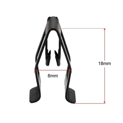 Universal For Car Dashboard Decorative Metal Clips, 10pcs / Pack