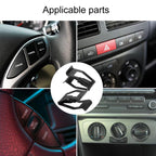 Universal For Car Dashboard Decorative Metal Clips, 10pcs / Pack