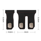 Car Fur Leather Passenger Front Organizer Hooks, Single Hook Black, Single Hook Gray, Single Hook Brown, Dual Hook Black, Dual Hook Gray, Dual Hook Brown