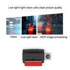 International Version AI Operation 4G Night Vision Remote Monitoring Driving Recorder, Front + Rear, Front + Inside