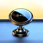 15W Car Magnetic Wireless Charging Phone Holder Alloy Base, Adhesive Black, Adhesive Silver, Air Outlet Black, Air Outlet Silver