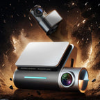 Anytek T3 PRO 2 inch 2K HD Night Vision Car Recorder Hidden Car Camera Front & Rear Dual Recording, T3 PRO