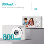Anytek S7 4K HD Digital Camera Self-Timer Travel Camera Student Kids Card Camera