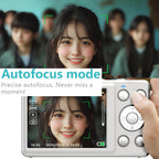 Anytek S7 4K HD Digital Camera Self-Timer Travel Camera Student Kids Card Camera