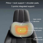 Car Mmemory Foam Support Driving Cushion, Black Headrest, Gray Headrest, Coffee Headrest, Pink Headrest, Blue Headrest, Black Lumbar Support, Gray Lumbar Support, Coffee Lumbar Support, Pink Lumbar Support, Blue Lumbar Support