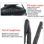 For CNHTC SINOTRUK HOWO SITRAK Four Way Monitoring Camera Spring Wire, 8m