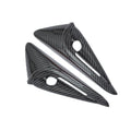 For Tesla 2024 Model 3 Fenders Side Labels Camera Cover Stickers, Pearl White, Glossy Carbon Fiber Texture, Matt Carbon Fiber Texture, Piano Paint Bright Black, Frosted Matt Black, Bright Red