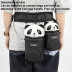 Camera Lens Cylinder Cartoon Panda Camera Lens Protective Cover, Cwatcun D162 Small, Cwatcun D162 Medium, Cwatcun D162 Large