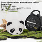 Camera Lens Cylinder Cartoon Panda Camera Lens Protective Cover, Cwatcun D162 Small, Cwatcun D162 Medium, Cwatcun D162 Large