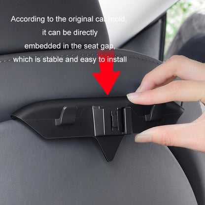 For Tesla Model 3/Y Rear Seat Hooks, Triple Hook