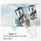 L09 Mini Handheld Folding Anti-shake Stabilizer Bluetooth Beauty Fill Light Selfie Stick