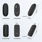 Original Carplay Wired To Wireless Box Adapter Car Connect Android Box, MINI SE X1AIR Black, MINI SE X2AIR Black