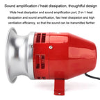 Wind Screw Motor Siren Alarms High Power Industrial Buzzer Horn Alarms, MS-390 DC24V, MS-390 DC12V, MS-390 AC220V, MS-390 AC110V