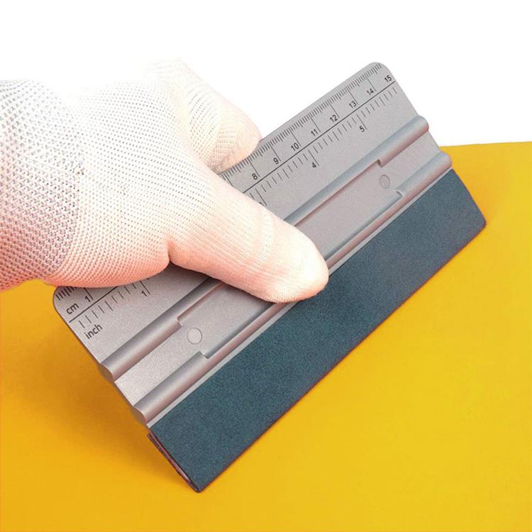 With Scale Auto Film Scraper Long Square Wallpaper Scraping Tool, 15cm, 19cm, 24cm, 29cm