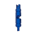 Aluminum Alloy American/French Bicycle Valve Core Removal Tool, Blue