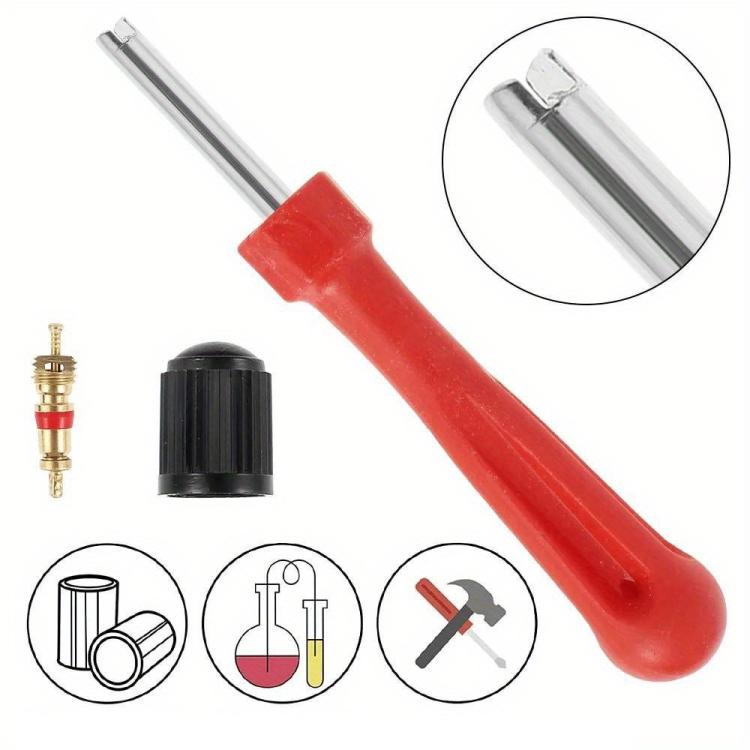 33pcs/Set Car Bicycle Tire Valve Core Installation Tool Repair Kit, A, B