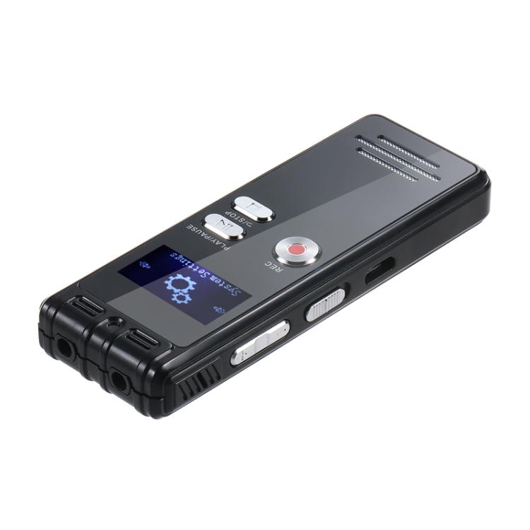 SK6 0.8-inch LED Screen Interview Recorder USB Rechargeable MP3 Player, Without Memory, 32GB