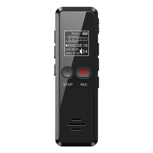 0.9-inch LCD Screen Interview Mini HD Recorder USB Charging MP3 Player, 8GB, 16GB, 32GB, 64GB