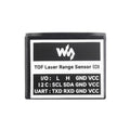 Waveshare TOF Time of Flight Laser Range Sensor, UART / I2C / IO Communication, 28760