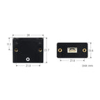 Waveshare TOF Time of Flight Laser Range Sensor, UART / I2C / IO Communication, 28760