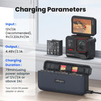 For Insta360 Ace Pro 2 Battery aMagisn Fast Charging Box Charger Storage Compartment, aMagisn