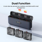 For Insta360 Ace Pro 2 Battery aMagisn Fast Charging Box Charger Storage Compartment, aMagisn