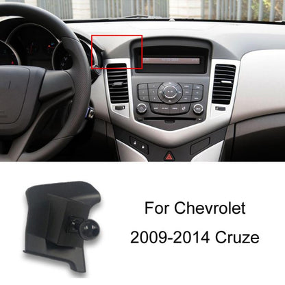 For Chevrolet Left Driving Car Special Mobile Phone Navigation Bracket Base, 06-10 LOVA, 09-14 Cruze, 10-13 Sail, 12-14 Malibu, 12-17 Captiva, 14-16 Trax, 15-18 Sail 3, 16-18 Malibu, 16-19 Cavalier/19-22 MONZA Redline, 16-21 Malibu XL, 17-22 Equinox   ...