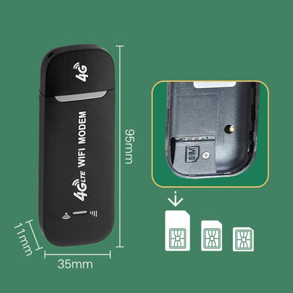 4G Wireless Internet Card LTE Mobile WiFi Car Router