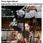 PGYTECH P-PG-012 Cell Phone Magnetic Fill Light MagSafe Live Photo Shooting Photography Lights