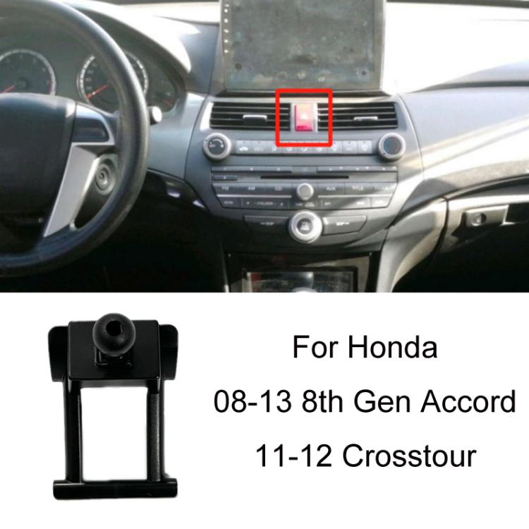 For Honda Left-hand Drive Car-Mounted Mobile Phone Navigation Holder Base, 04-07 Odyssey, 04-07 7th Generation Accord, 06-09 Civic, 07-11 CRV, 08-13 8th Generation Accord/11-12 Crosstour Center Console Knob, 08-13 8th Generation Accord/11-12 Crosstour ...