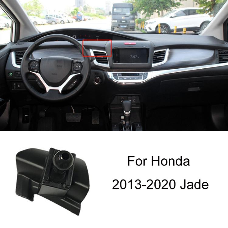 For Honda Left-hand Drive Car-Mounted Mobile Phone Navigation Holder Base, 04-07 Odyssey, 04-07 7th Generation Accord, 06-09 Civic, 07-11 CRV, 08-13 8th Generation Accord/11-12 Crosstour Center Console Knob, 08-13 8th Generation Accord/11-12 Crosstour ...