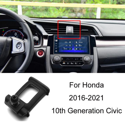 For Honda Left-hand Drive Car-Mounted Mobile Phone Navigation Holder Base, 04-07 Odyssey, 04-07 7th Generation Accord, 06-09 Civic, 07-11 CRV, 08-13 8th Generation Accord/11-12 Crosstour Center Console Knob, 08-13 8th Generation Accord/11-12 Crosstour ...