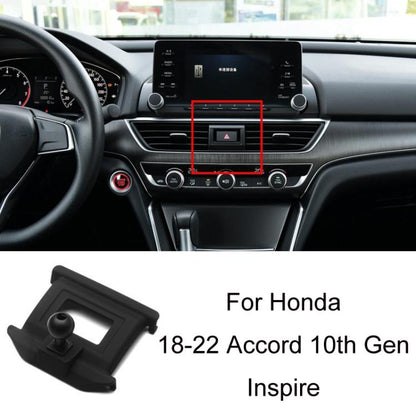 For Honda Left-hand Drive Car-Mounted Mobile Phone Navigation Holder Base, 04-07 Odyssey, 04-07 7th Generation Accord, 06-09 Civic, 07-11 CRV, 08-13 8th Generation Accord/11-12 Crosstour Center Console Knob, 08-13 8th Generation Accord/11-12 Crosstour ...