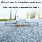 For DJI Flip Drone Landing Gear Height Enhancement Rear Stand Gimbal Protector Bracket Accessories, 1pair Landing Gear