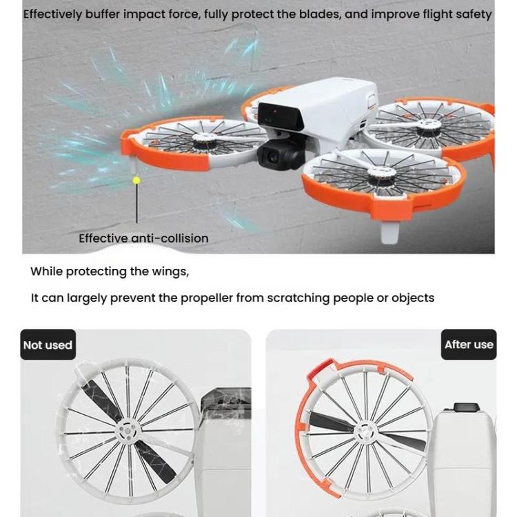 For DJI Flip Drone With Tripod Bumper Ring