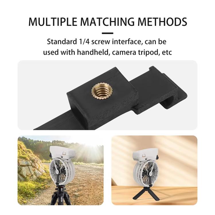 For DJI Flip CQT Drone Adapter Expansion Bracket 1/4 Connector to Tripod Fixed Shooting Accessories, Single Stand, Stand+Mini Tripod, Stand+Metal Tripod