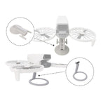For DJI Flip CQT Drone Desktop Display Stand Drop-proof and Non-slip Fixed Bracket, Round, Science Fiction