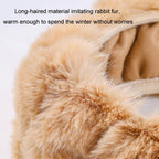 38cm Plush Soft Warm Car Steering Wheel Cover Without Inner Ring