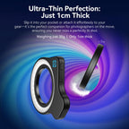 APEXEL APL-FL26 Jewelry Food Still Life Tri-color 9-speed Slim Ring Macro Photography Fill Light, APL-FL26