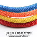 XINDA XD-S9835 120cm Outdoor Mountaineering Climbing Expansion Hiking Wear-Resistant Auxiliary Grab Knot Rope