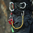 XINDA XD-A9561 Outdoor Mountain Climbing Equipment Anti-Loss Telescopic Buckle Elastic Rope, 2 Automatic Locks, Automatic Lock+Straight Lock, Automatic Lock+Large Ring, Large Ring+Small Ring, DIY Elastic Rope, Automatic Lock+Tie Rope, Tie Rope+Small Ring