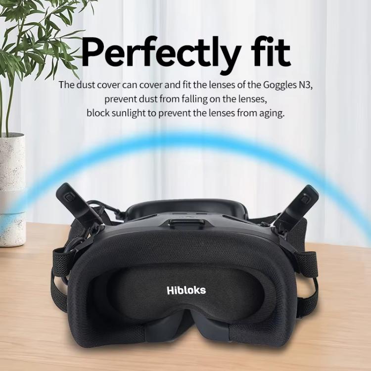 Aviator Glasses Light Cover Head-Up Display Dust Protector for DJI N3 / Oculus Quest / Pico 3, Hibloks