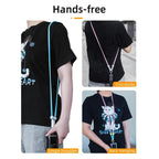BRDRC Camera Strap Crossbody Lanyard With 1/4 inch Screw Anti-loss Rope Accessory