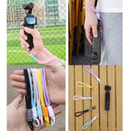 BRDRC Sports Camera Hand Lanyard With 1/4 inch Screw Loss Prevention Lanyard Wrist Strap Accessories