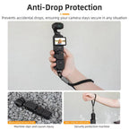 BRDRC Sports Camera Hand Lanyard With 1/4 inch Screw Loss Prevention Lanyard Wrist Strap Accessories