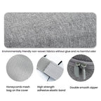 For PlayStation VR2 Portable Protective Storage Bag, Handbag Dark Gray, Shoulder Strap Dark Gray