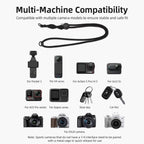 BRDRC Sport Camera Lanyard With 1/4 Inch Screw Anti-Lost Crossbody Lanyard