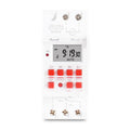 SINOTIMER TM919sB 220V 30A 1 Second Interval 7-Day Programmable Timer Din Rail Mounted